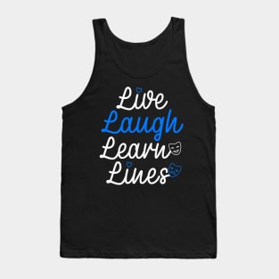 Live Laugh Learn Lines Tank Top